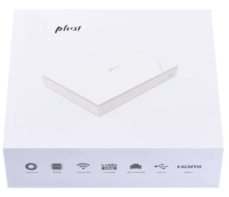 ARM Cortex A55 OTT 안드로이드 TV 박스 미디어 플레이어 박스 암로직 S905x4 쿼드 코어