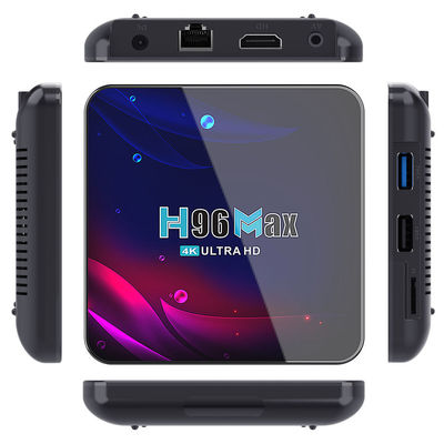 스마트 안드로이드 11 암로직 S905X4 TV 박스 H96 프로 4k 4G 64G 8K AV1 HDR 듀얼 와이파이