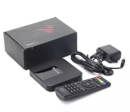 TX3 소형 똑똑한 OTT 안드로이드 텔레비젼 상자 HD 4K 와이파이 암로직 1G 8G H.265 2.4G 5G