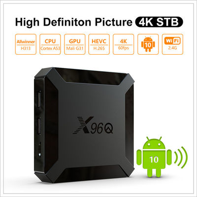 X96Q 스마트 올위너 OTT 안드로이드 TV 박스 H313 쿼드 코어 2GB 16GB 음성 제어