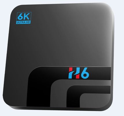 풀 HD 6K Qplus 국제  OTT 박스 수신기 H6 쿼드 코어 4GB 32GB