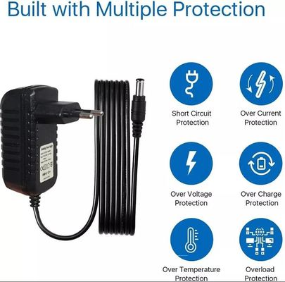 12V 1A AC 100V-240V 전원 조절 AC DC 어댑터 1000mA 5.5mmx2.1mm
