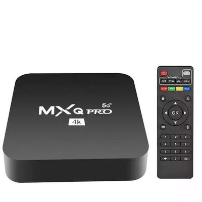 HD 무료 방송  OTT TV 박스 MXQ PRO 4K 4 코어 64비트 안드로이드 7.1 H.265