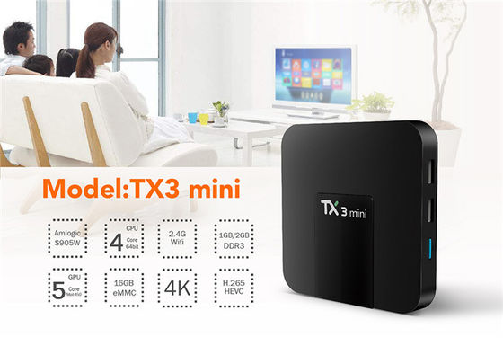 S905W OTT 박스 미니 안드로이드 TV Tx3 미니 스트리밍 박스 4k 울트라 HD
