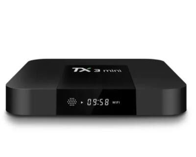 안드로이드 스마트 암로직 S905x3 안드로이드 TV 박스 미니 2G 16G 4K H.265 2.4G 스 트리머 수신기