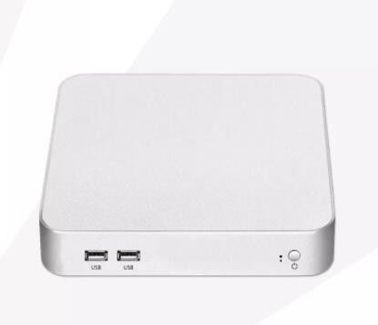 Ce-Leron 3205U I5 4200Y 4200U 미니 워크스테이션 PC 산업용 컴퓨터 시스템 DDR3L MSATA 4GB 64GB