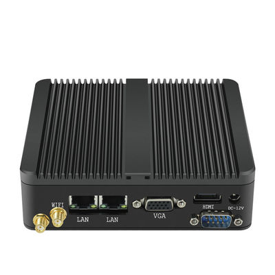 듀얼 Lan RS232 데스크탑 산업용 워크스테이션 PC 컴퓨터 J1900 쿼드 코어