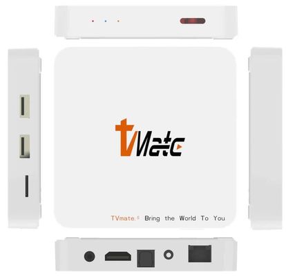 2 Ｘ USB 2.0과 2GB/4GB OTT 안드로이드 텔레비전 박스