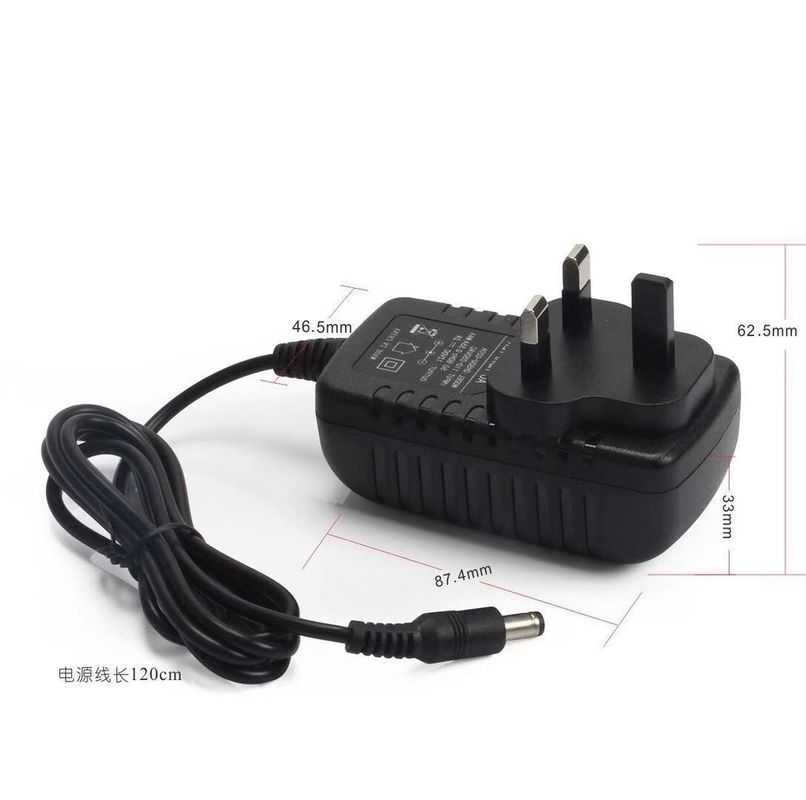 영국 3핀 규제 AC DC 어댑터 12v 3a SMPS 1a 1.5a 2A 2.5a