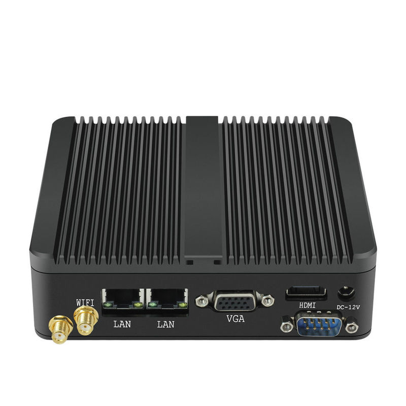 듀얼 Lan RS232 데스크탑 산업용 워크스테이션 PC 컴퓨터 J1900 쿼드 코어